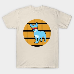 Blue Chihuahua T-Shirt